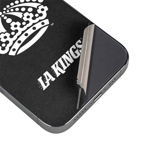 NHL Los Angeles Kings Black Background iPhone 16 Pro Skin